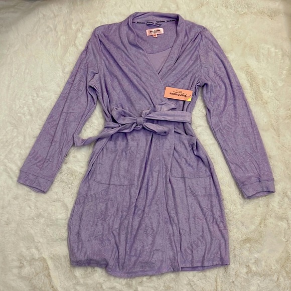 Juicy Couture | Intimates & Sleepwear | Nwt Juicy Couture Lilac Burnout ...